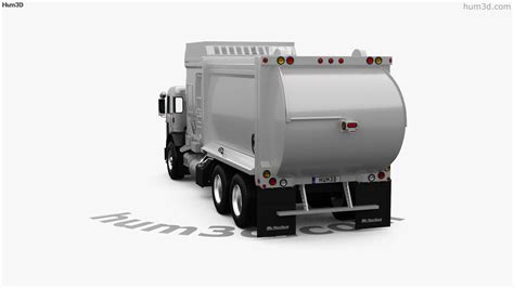 View Of Peterbilt Garbage Truck Mcneilus D Model