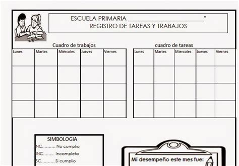 Formato Para Registro Mensual De Trabajos Y Tareas Practicas Del