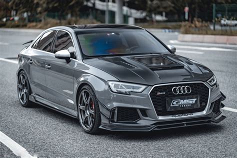 CMST Carbon Fiber Body Kit Set For Audi RS3 Buy With Delivery