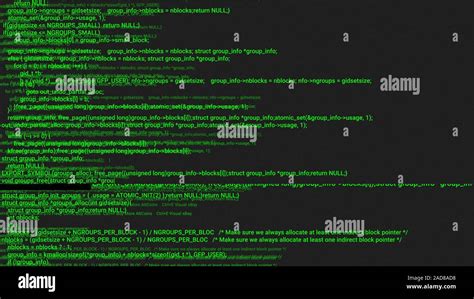 Codificación De Pantalla Verde Hacker Concepto Animación Con Falla