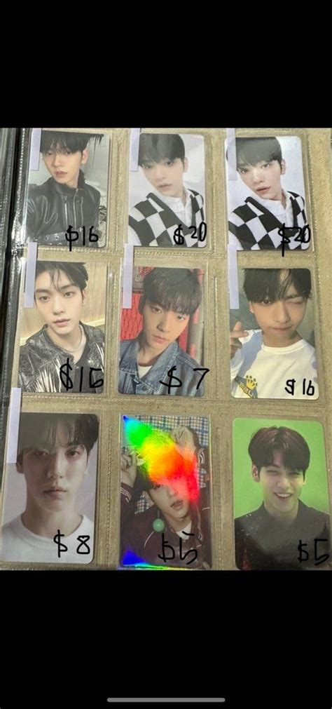 WTS TXT SOOBIN YEONJUN BEOMGYU HUENING KAI PCS Hobbies Toys