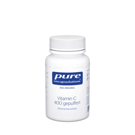 Pure Encapsulations PURE Vitamin C 400 Gepuffert 90 Kapseln PureNature