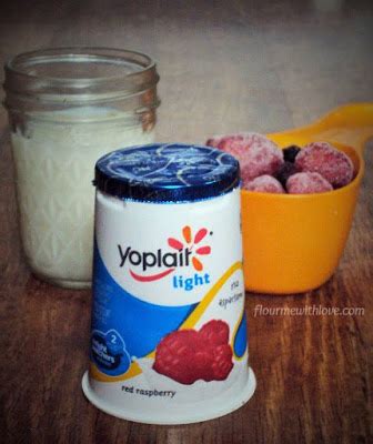 Wholesome Yoplait® Yogurt & Fruit Smoothies ~ Flour Me With Love