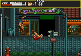 Screenshot Of Streets Of Rage Genesis Mobygames