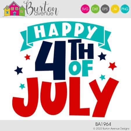 Happy 4th Of July BA Burton Avenue