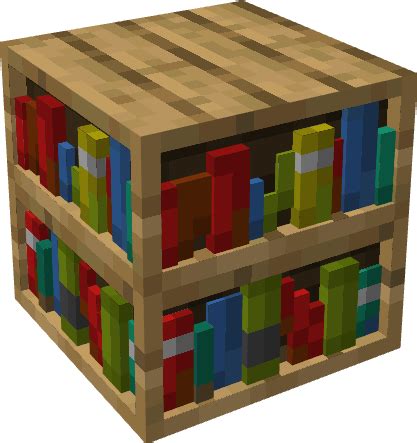 3D Variated Bookshelves - Minecraft Resource Pack