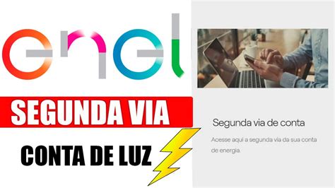 Enel Segunda Via De Conta Passo A Passo YouTube