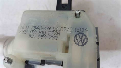 Volkswagen Touran Fuel Flap Actuator Lock Solenoid B A