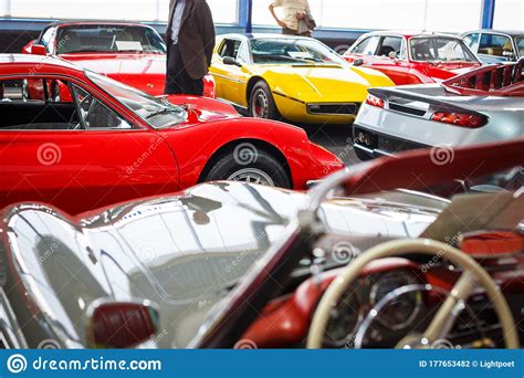 Old cars auction stock photo. Image of legal, antics - 177653482