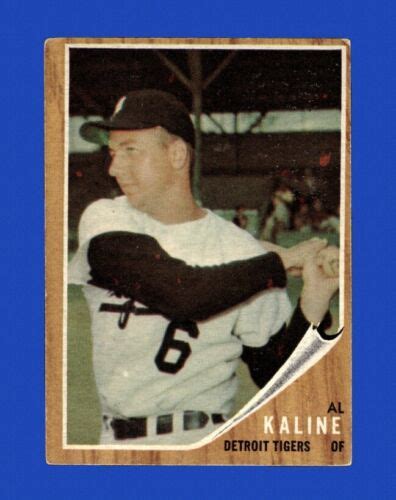 1962 Topps Set Break 150 Al Kaline VG VGEX GMCARDS EBay