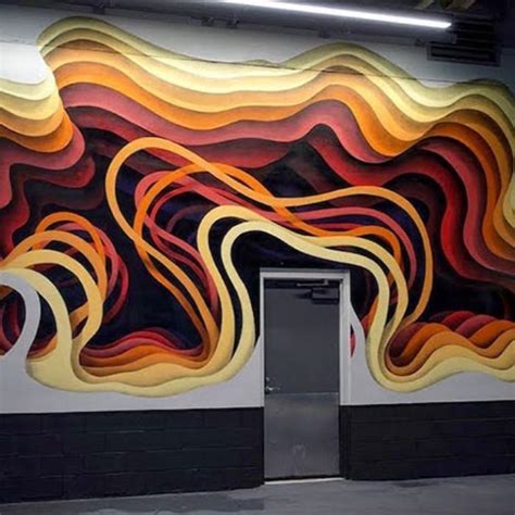 Street Artist Spray Paints Boring Buildings With Optical Illusions That