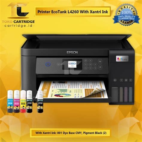 Jual Printer Epson Ecotank L4260 L 4260 A4 Wi Fi Duplex All In One Ink Tank Compatible Ink