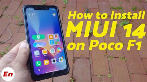 Poco F1 Install Miui 14 Stable Xiaomi Eu Android 13 Ir Face