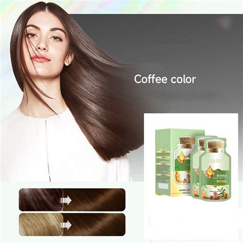 augper natural plant hair color changea box   bags  bubble hair