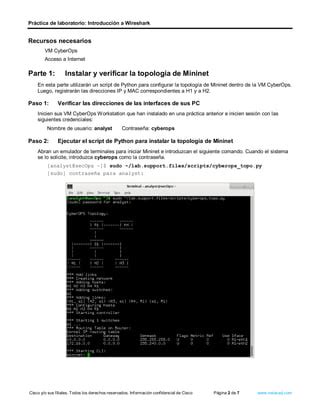 4 1 2 10 Lab Introduction To Wireshark RESUELTO Pdf