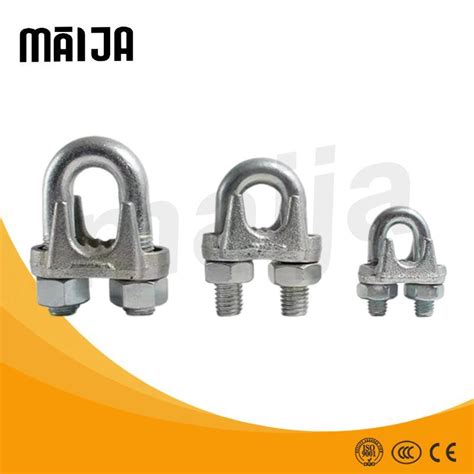 741 Wire Rope Clip Us Type Drop Forged Wire Rope Clamp Wire Rope