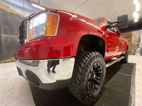 2008 Gmc Sierra 2500 Slt 4x4 6 6l Duramax Diesel Lifted Brand New Wheels And Tires Leather