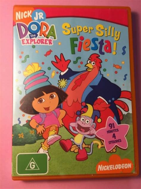 Dora The Explorer Super Silly Fiesta Vhs