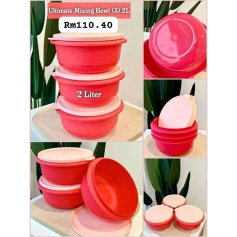 ULTIMATE MIXING BOWL 2L ORIGINAL TUPPERWARE READY STOCK Shopee