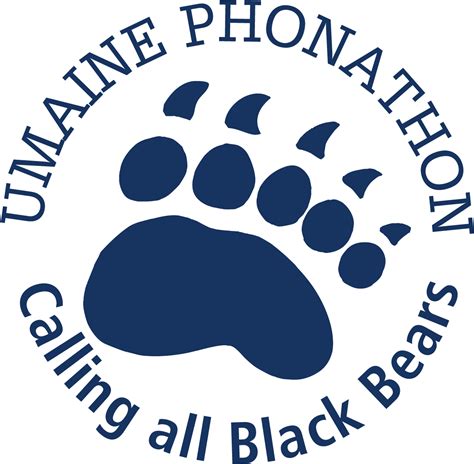 Download University Of Maine Phonathon Black Bears Logo Full Size