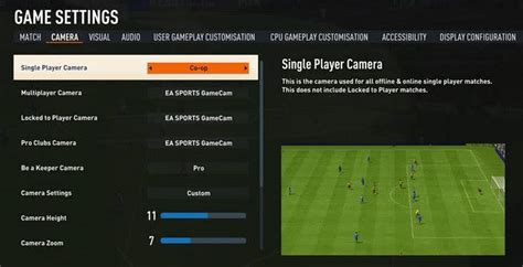 FIFA 23 Best Camera Settings Casual Competitive EXputer