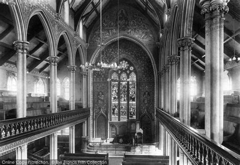 Accrington New Jerusalem Church Interior 1899 Francis Frith