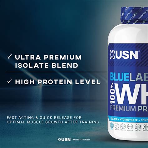 Usn Blue Lab Whey Premium Protein Powder Vanilla G Holland Barrett