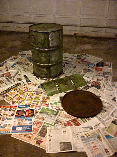 55 Gallon Drum Bbq Prepped For Painting More Details Jam Flickr