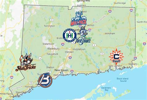 Sports Teams In Connecticut Sport League Maps