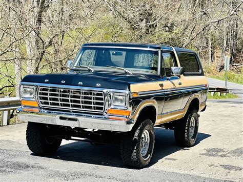 1978 Ford Bronco Ranger Xlt Muscle Vintage Cars