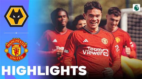 Manchester United Vs Wolverhampton Highlights U18 Premier League 16