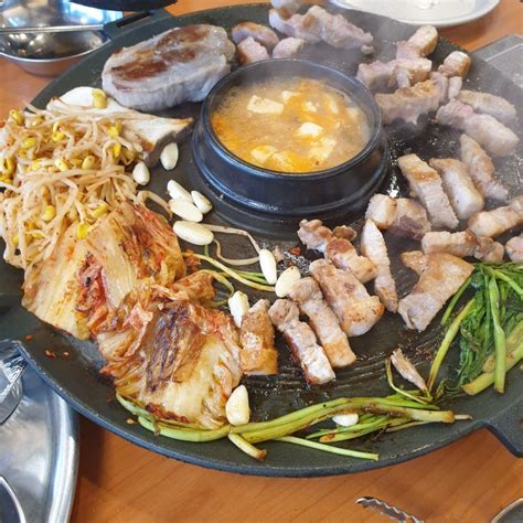 성남맛집 고기집 효자동 솥뚜껑 삼겹살 수진역점 네이버 블로그