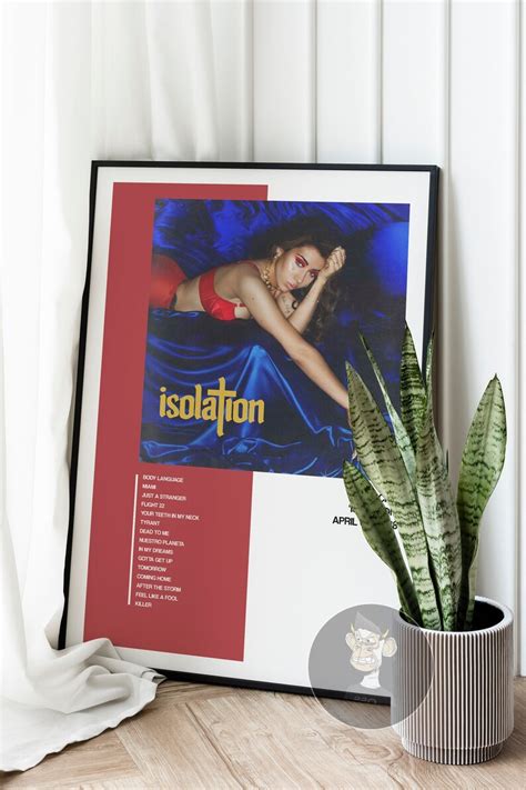 Kali Uchis Isolation Album Cover Poster - Etsy Canada