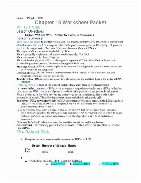 50 Gene And Chromosome Mutation Worksheet Word Problem Worksheets