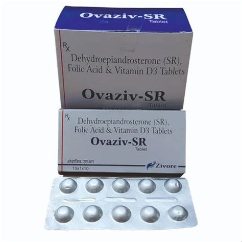 Anti Cancer Medicines Dehydroepiandrosteron DHEA 75mg SR Vit D3