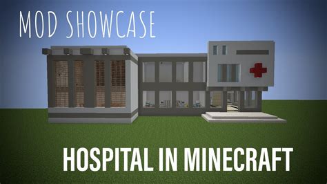 Hospital In Minecraft Hospital Mod Showcase Youtube