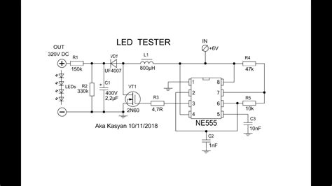 Led Backlight Tester Circuit Diagram