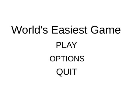 World's Easiest Game by Vinny Does Games