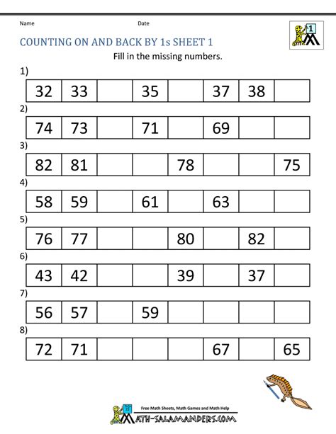 Fun math worksheets for 1st Graders: Practice addition - Worksheets Library