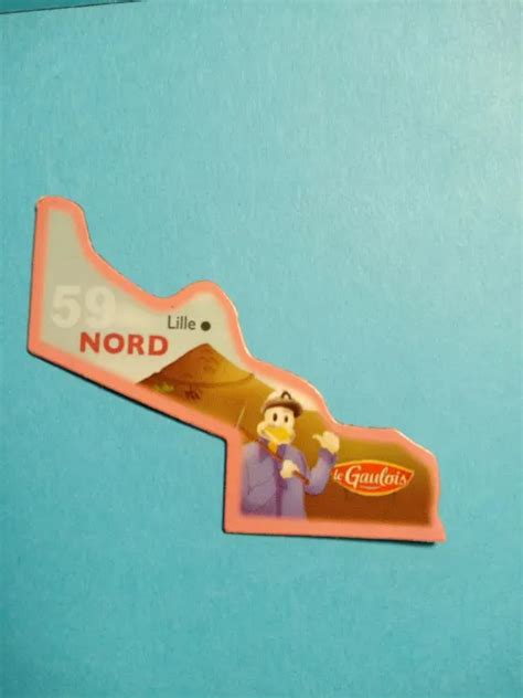 Ancien Magnet Le Gaulois Carte De France N Nord Eur Picclick Fr