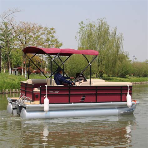 High Quality Leather Seating In Mmelancho Ft Aluminum Fishing Pontoon