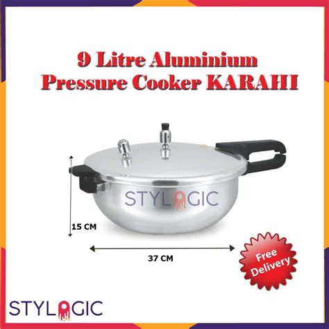 CHEF Aluminum Pressure Cooker Karahi 2 In 1 Best Online Shopping