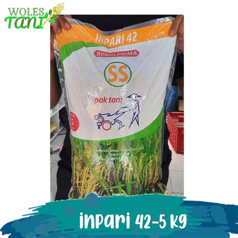 Benih Padi Inpari 42 Premium Pak Tani 5 Kg Unggul Lazada Indonesia