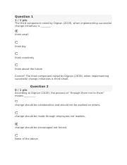 Hrm Module Mastery Docx Question Pts The Third Component