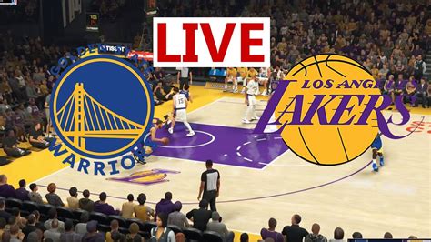 🔴live Nba🔴 Golden State Warriors Vs Los Angeles Lakers Nba 2k24 April 9th 2024 Youtube