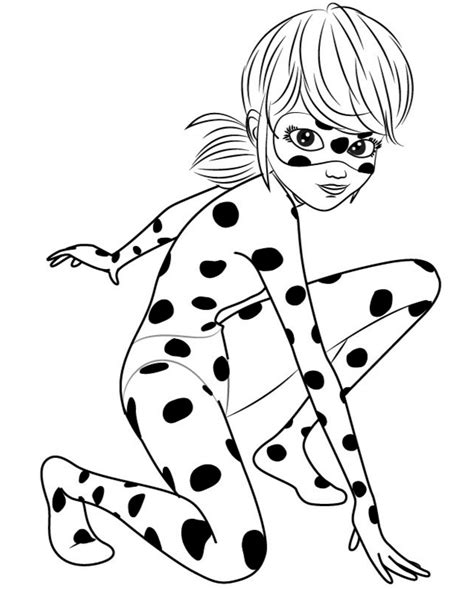 Miraculous Ladybug Disegni Da Stampare E Colorare PDF Gratis GBR