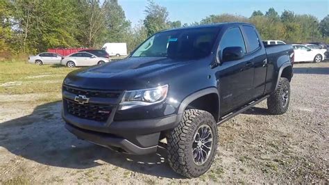 2018 Chevrolet Colorado Zr2 Extended Cab Black 4x4 Intro Review Youtube