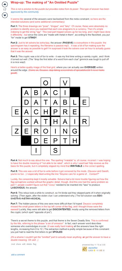 Already Solved Puzzle - Puzzling Stack Exchange