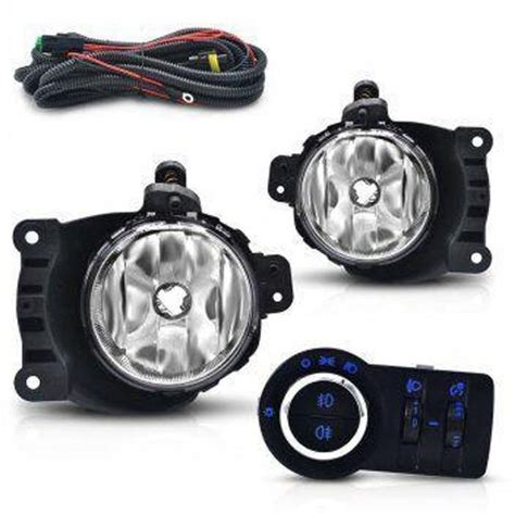 Kit Farol Milha Onix 15 16 Ls Lt Joy Botao Mod Orig Led Azul SUNS