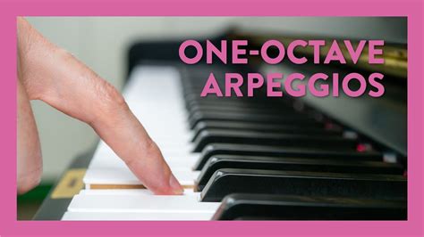 How To Play A C Major And A Minor One Octave Arpeggio Hoffman Academy